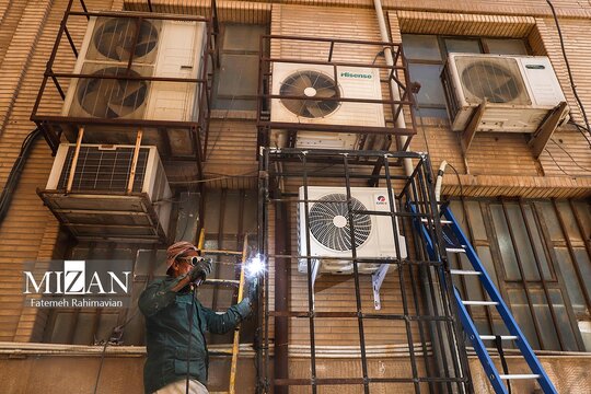 تصاویری از نحوه زندگی مردم در گرمترین شهر ایران (میزان)