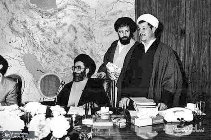عکس کمتر دیده‌شده سیداحمد خمینی، هاشمی‌رفسنجانی و رهبر انقلاب