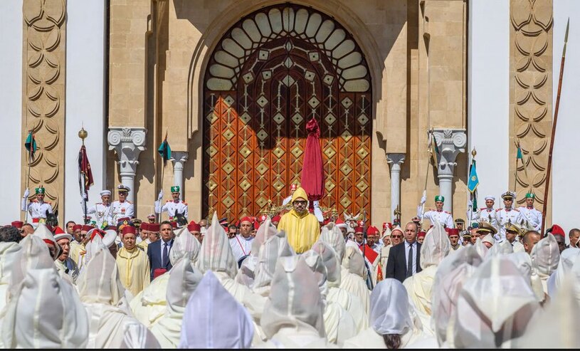 از جشن سلطنت پادشاه مراکش تا نشان زدایی از مجسمه اوکراینی (عصرایران)