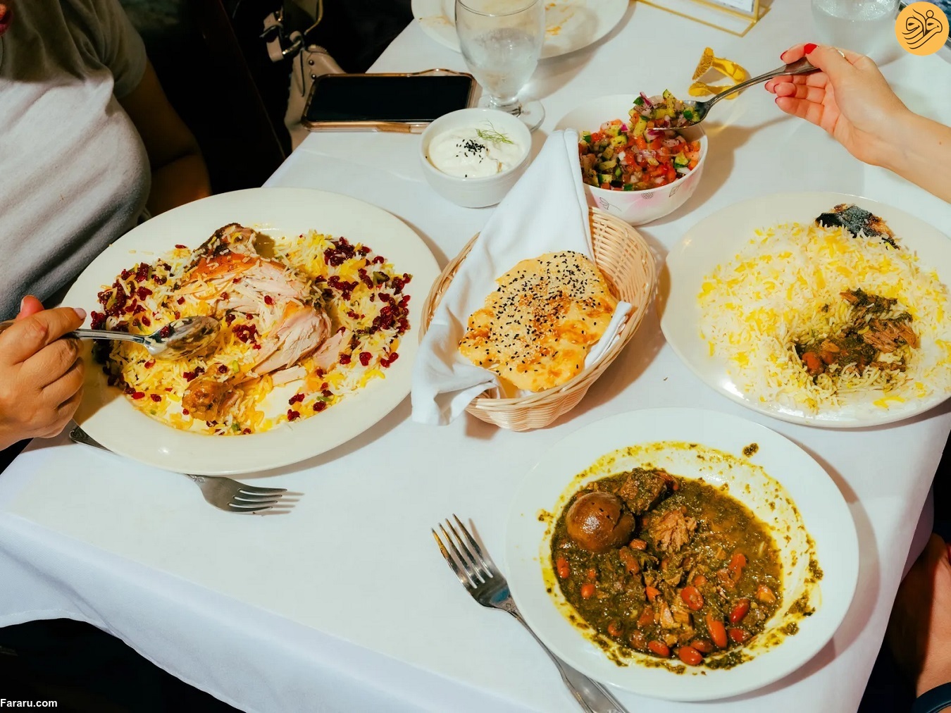 عطر غذا‌های ایرانی در قلب نیویورک