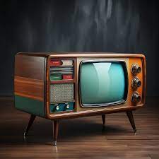 یه یاد طراحی تلویزیون‌ها در دهه ۱۹۵۰، همزمان با عصر اتم (یک پزشک)