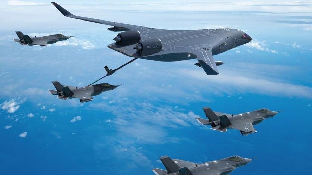 رونمایی از هواپیمای جدید نیروی هوایی آمریکا