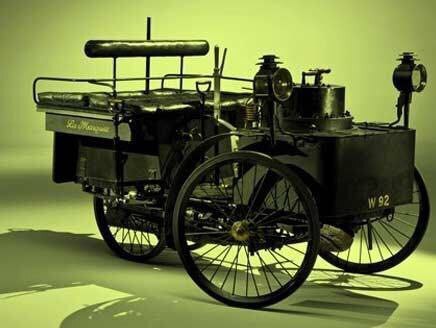 عکس دیدنی از قدیمی‌ترین خودروی ساخته شده