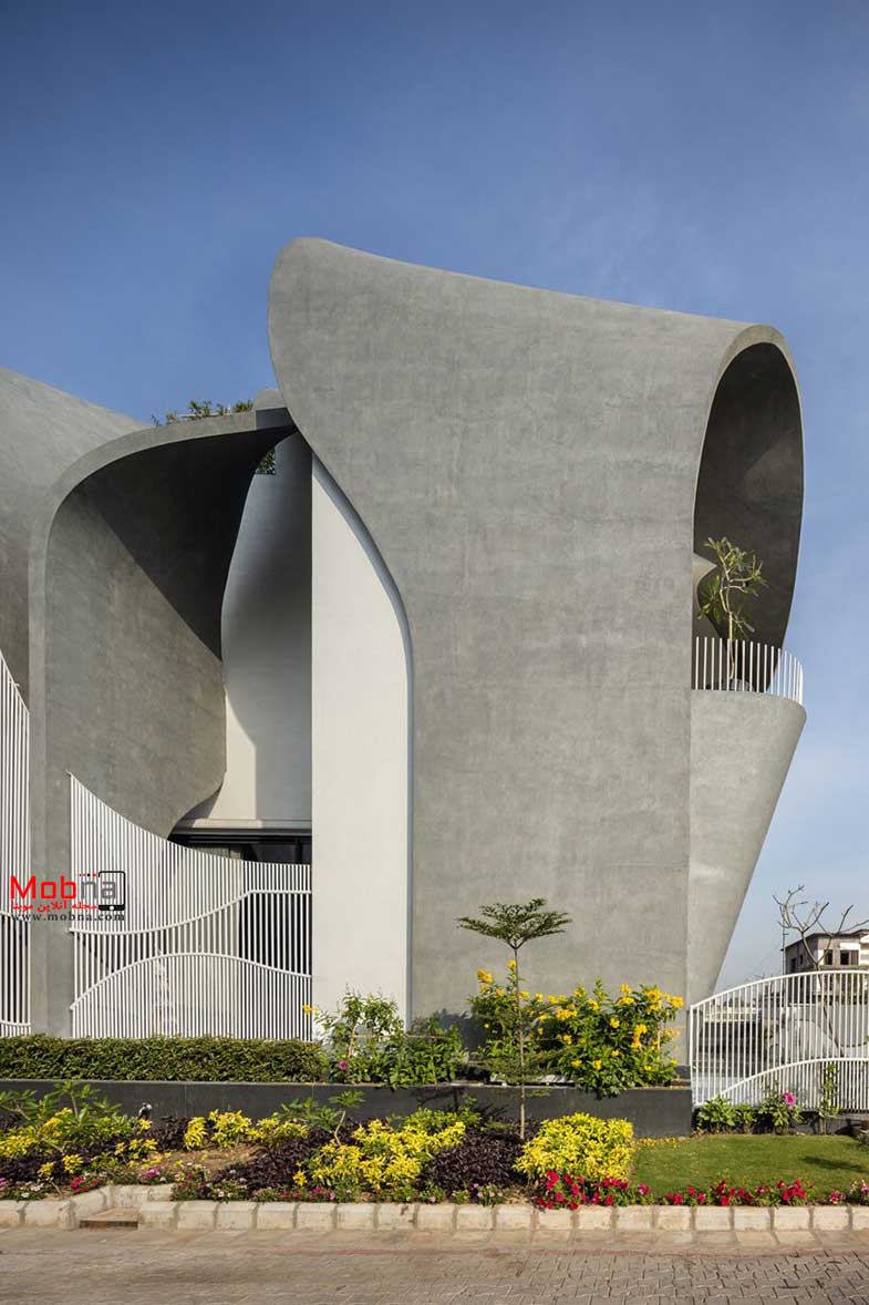 خانه روبان؛ ۳۴۴ متر معماری مفید در پنجاب (موبنا)