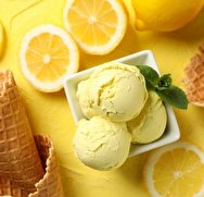 طرز تهیه بستنی ‌‌لیمویی به دو روش ساده