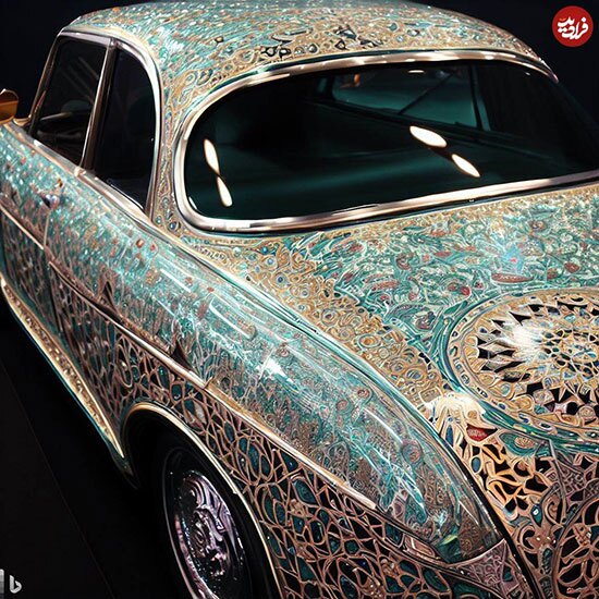 تصاویر جذاب از خودرو‌هایی با نقش و نگار ایرانی (برترین ها)