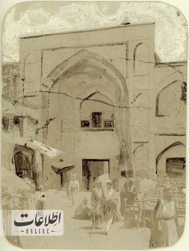 عکس ورودی حرم حضرت عباس صدسال پیش!