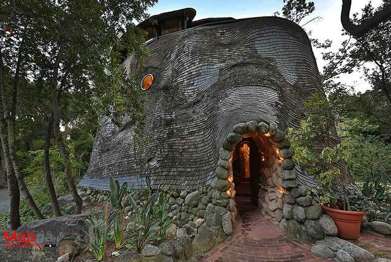 خانه نهنگ؛ معماری خاص و حتی عجیب در جنوب کالیفرنیا (موبنا)