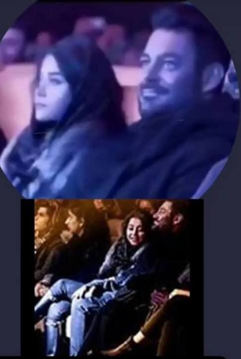 عکس عاشقانه محمدرضا گلزار و همسرش در کنسرت
