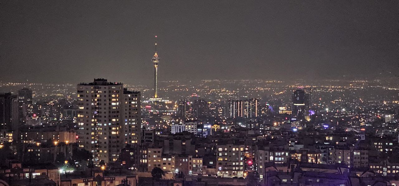 عکس زیبایی که از تهران بدون آلودگی ثبت شد