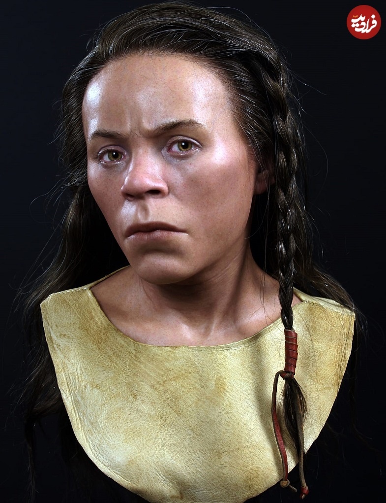 عکس چهره زنی از ۴ هزار سال پیش که شبیه ویکتوریا بکام است