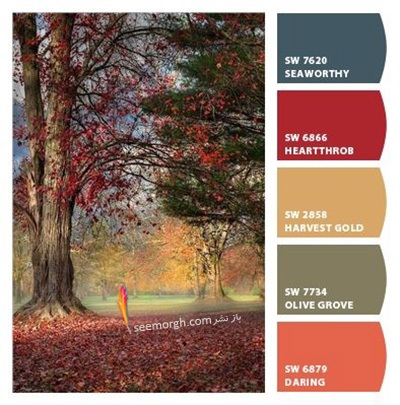 چگونه با رنگ های تند پاییزی دکوراسیون داخلی زیبایی بچینیم؟ (خبرفوری)