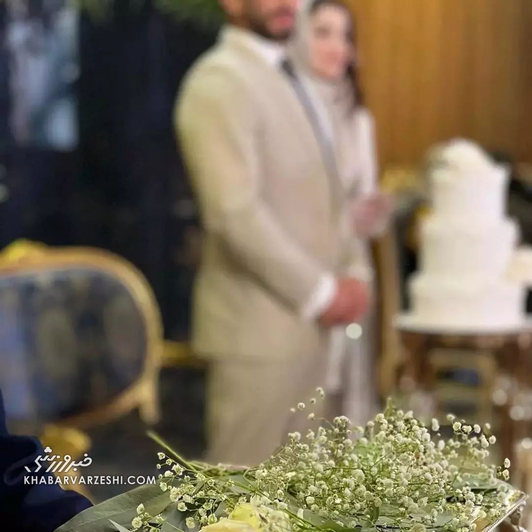 اولین تصاویر از همسر حسن یزدانی در شب عروسی