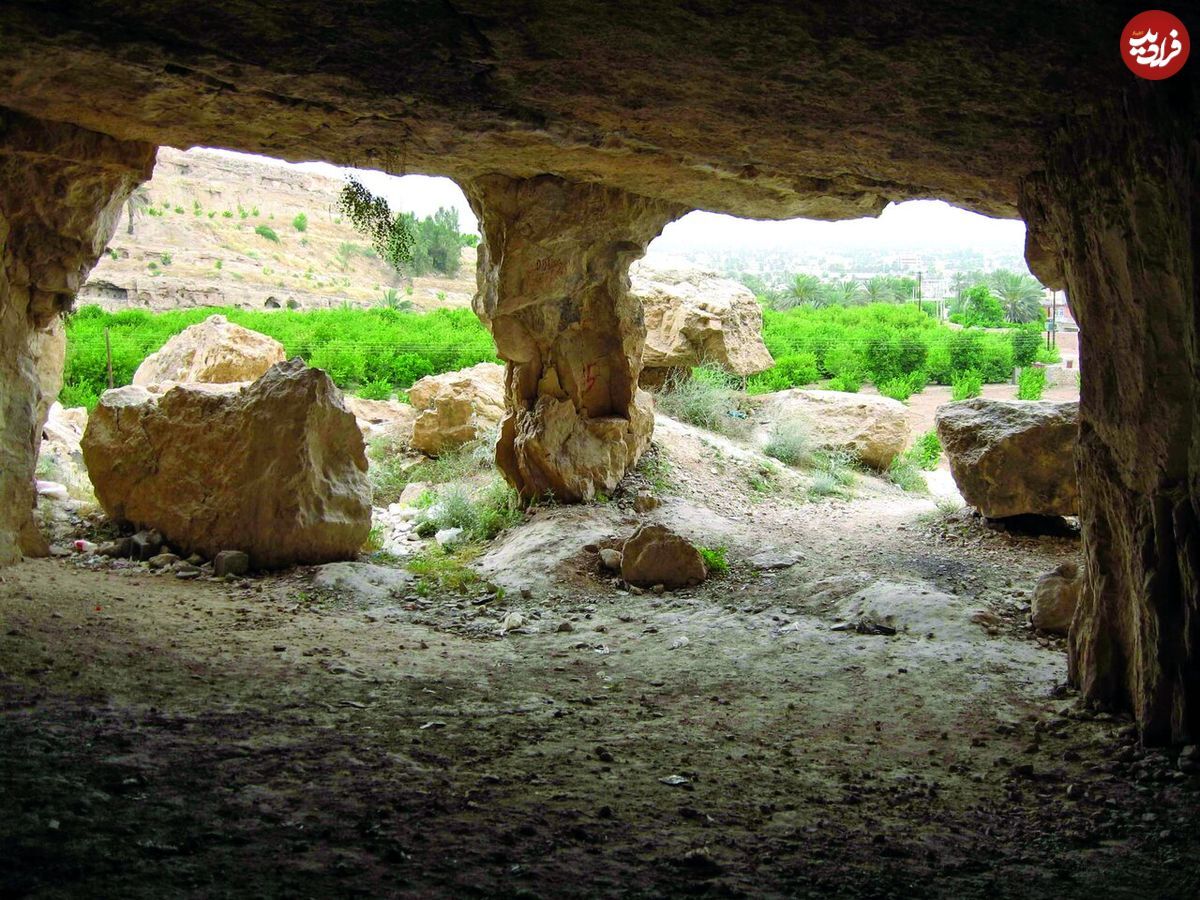 تصاویری از بزرگ‌ترین غار دست‌ساز جهان در ایران