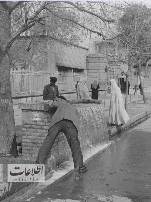 میدان حسن‌آباد تهران ۷۰ سال پیش