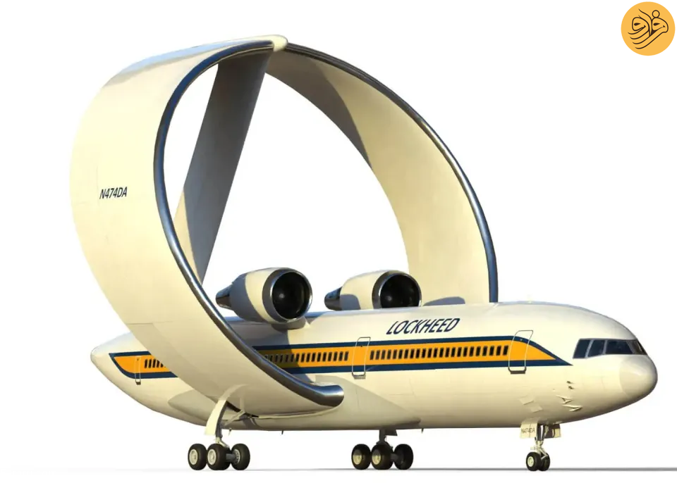هواپیمای باورنکردنی آینده‌نگر با بال حلقه‌ای