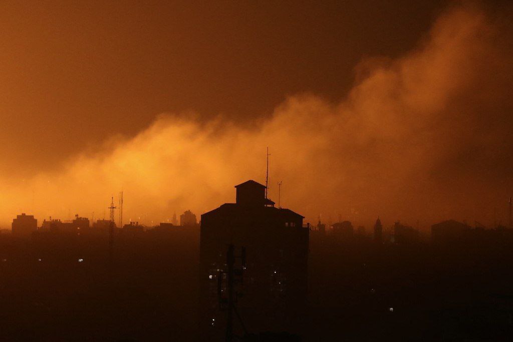 عکس‌های آخرالزمانی از شهر غزه زیر آتش اسرائیل