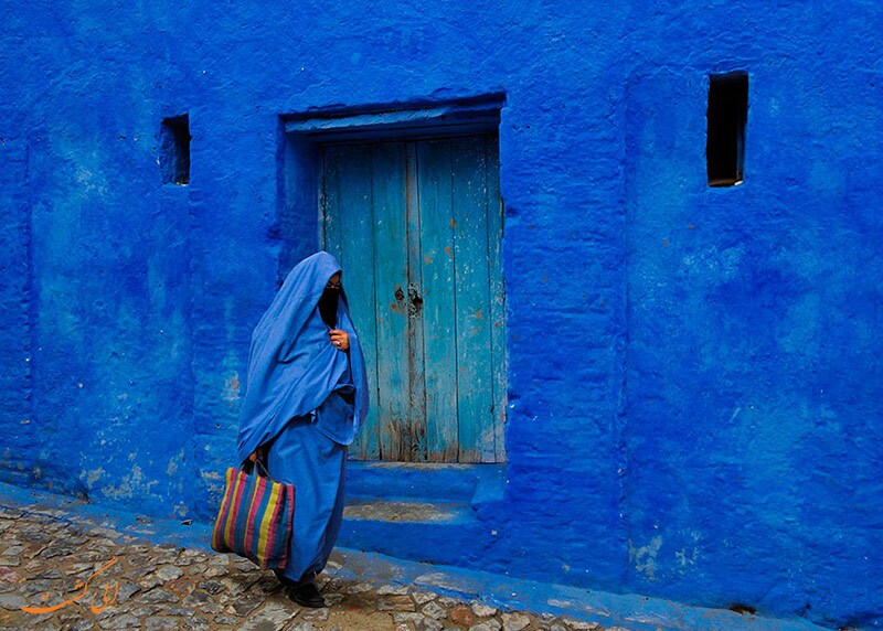 سفر به آبی‌ترین شهر دنیا؛ فیروزه‌ای در دل مراکش