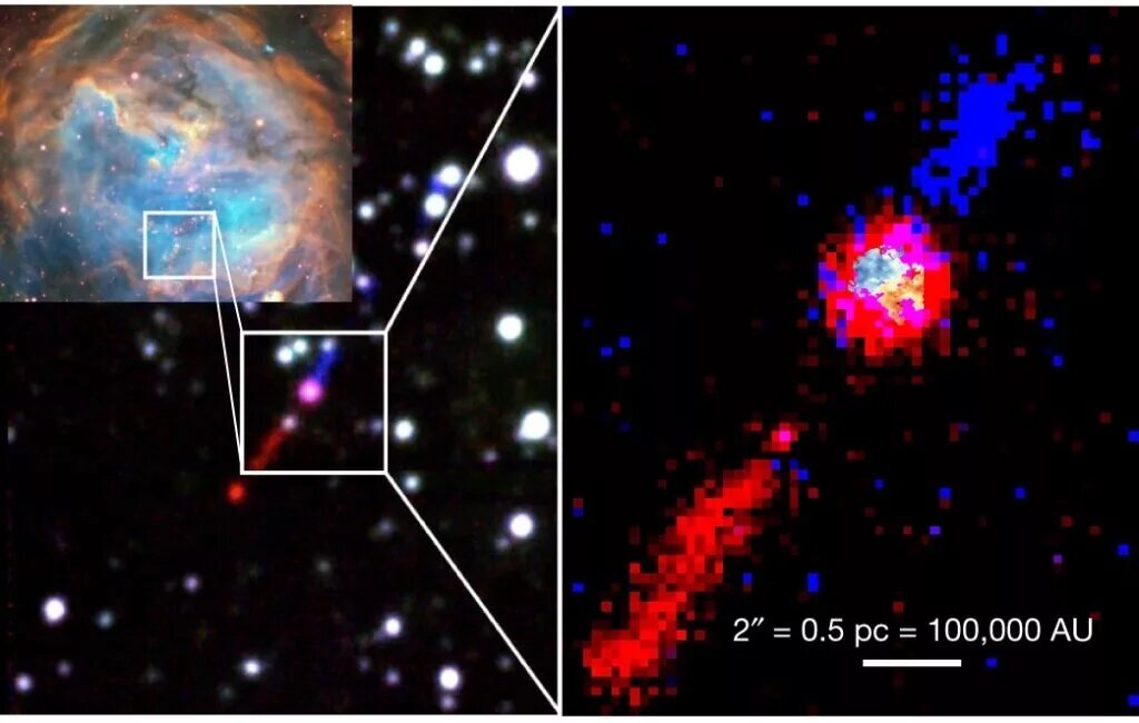 کشف حیرت‌انگیز یک دیسک غبار و گاز که دور یک ستاره می‌چرخد
