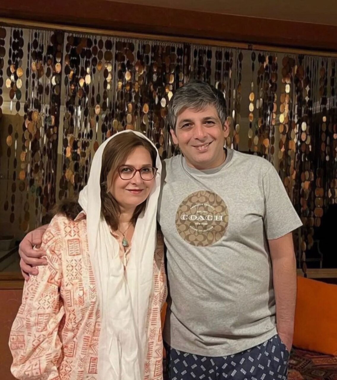 عکس پربازدید از حمید گودرزی در کنار مادرش 