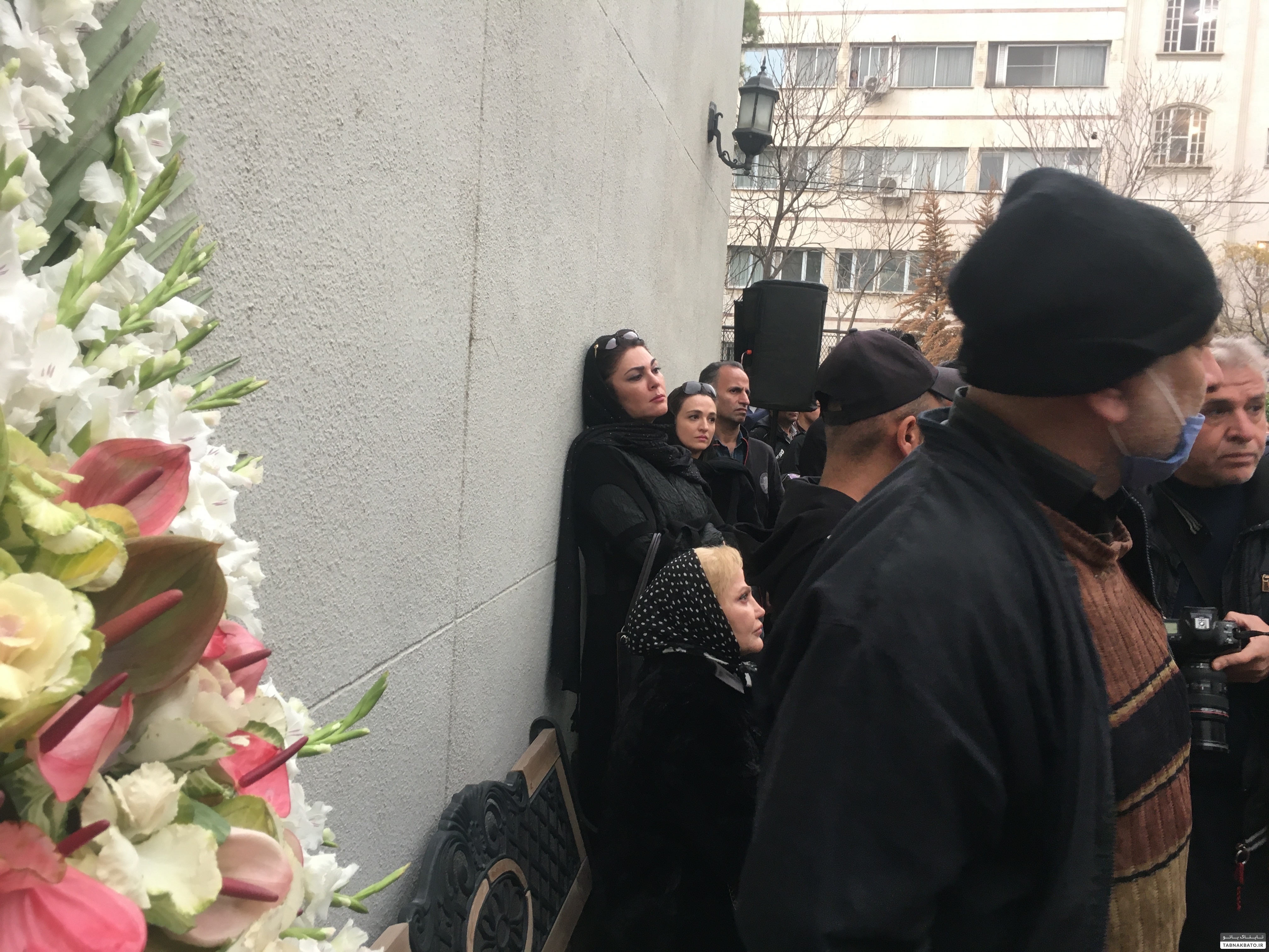 مراسم تشییع جنازه بیتا فرهی از خانه سینما