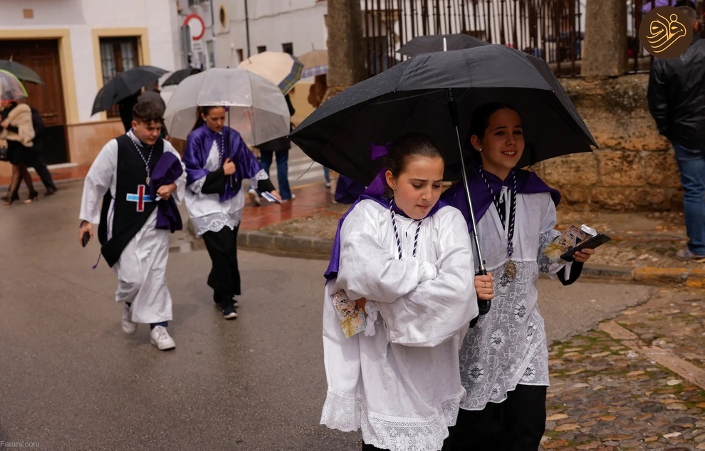 طوفان مراسم عید پاک در اسپانیا را لغو کرد (فرارو)