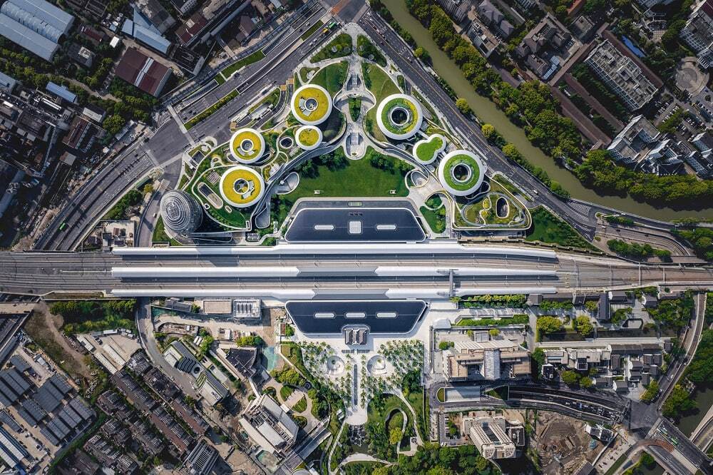 نوسازی جالب یک ایستگاه قطار در چین (عصرایران)