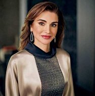 پوشش متفاوت ملکه اردن در مهمانی ماه رمضان