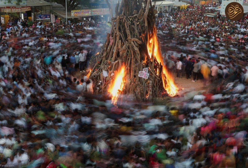 جشن سنتی هولی در سراسر جهان (قرارو)