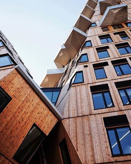 معجزه معماری در اسلو؛ ببینید در دنیا چگونه هوشمندانه آپارتمان می‌سازند (خبرفوری)