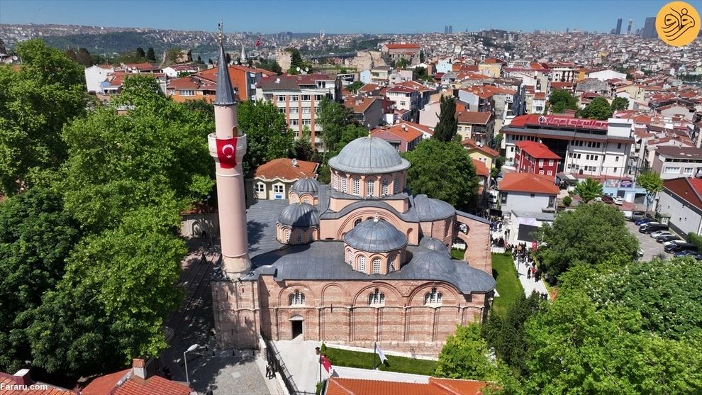 اردوغان کلیسایی در استانبول را به مسجد تبدیل کرد (فرارو)