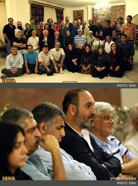 عکسی از حمید فرخ‌نژاد در کنار سیاستمدار مشهور