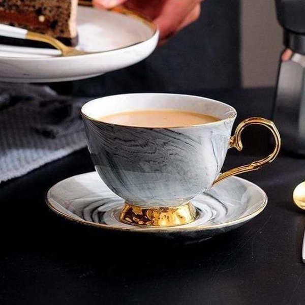 جدیدترین و جذابترین مدل‌های فنجان قهوه خوری لوکس و شیک (خبرفوری)