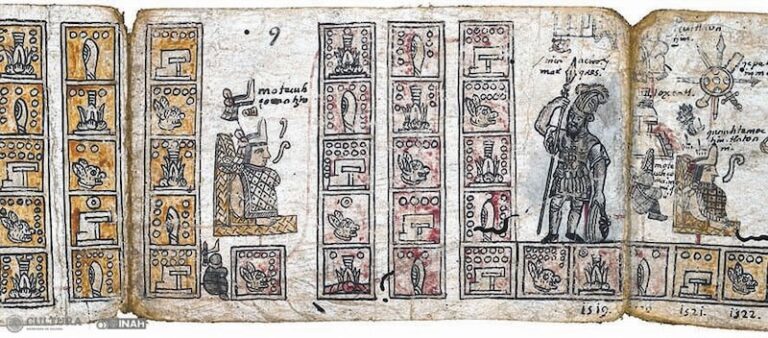 مکزیک دست نوشته‌های رمزی، درباره ظهور و سقوط امپراتوری آزتک را بازیابی می‌کند (یک پزشک)
