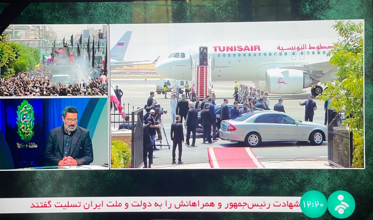 تصویر توجه‌برانگیز از هواپیمای سران خارجی در سفر به ایران