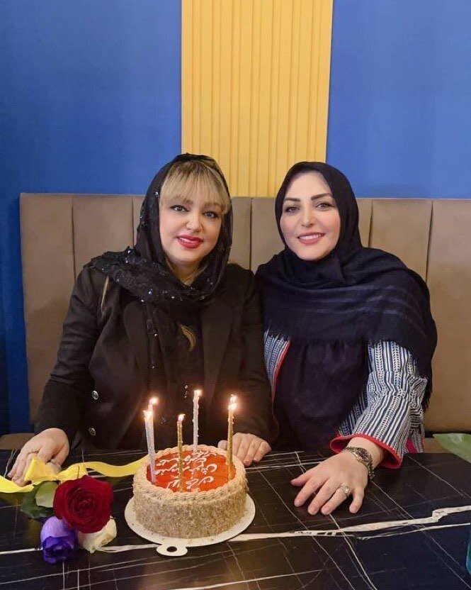المیرا شریفی مقدم در جشن تولد بازیگر «کلانتر»