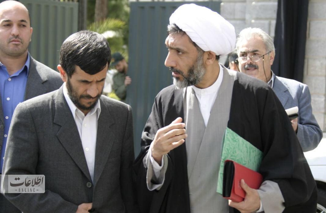تصاویر زیرخاکی از پورمحمدی و محمود احمدی‌نژاد