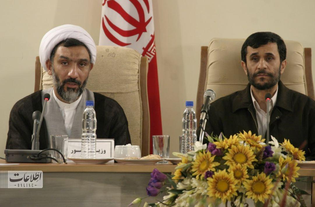 تصاویر زیرخاکی از پورمحمدی و محمود احمدی‌نژاد