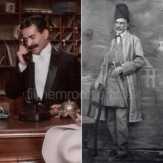شباهت جالب هنرمندان با افراد عکس‌های قدیمی دوره قاجار