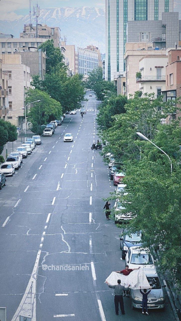 عکسی از تهران که بوی خاطرات شیرین کودکی را می‌دهد