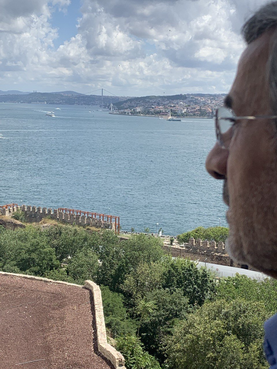 تصاویر هنری از احمدی‌نژاد در سفر به استانبول