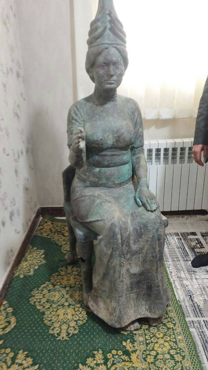 کشف مجسمه ۲۰۰۰ساله باستانی در تهران