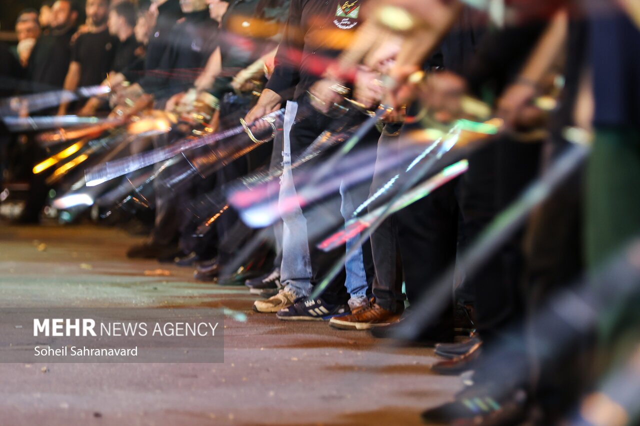 تصاویری از مراسم «شاه حسین گویان» در تهران (مهر)