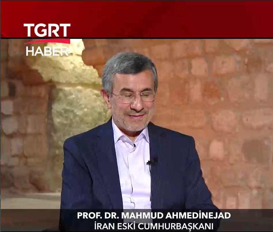 عنوان جدید شبکه تلویزیونی ترکیه به احمدی‌نژاد