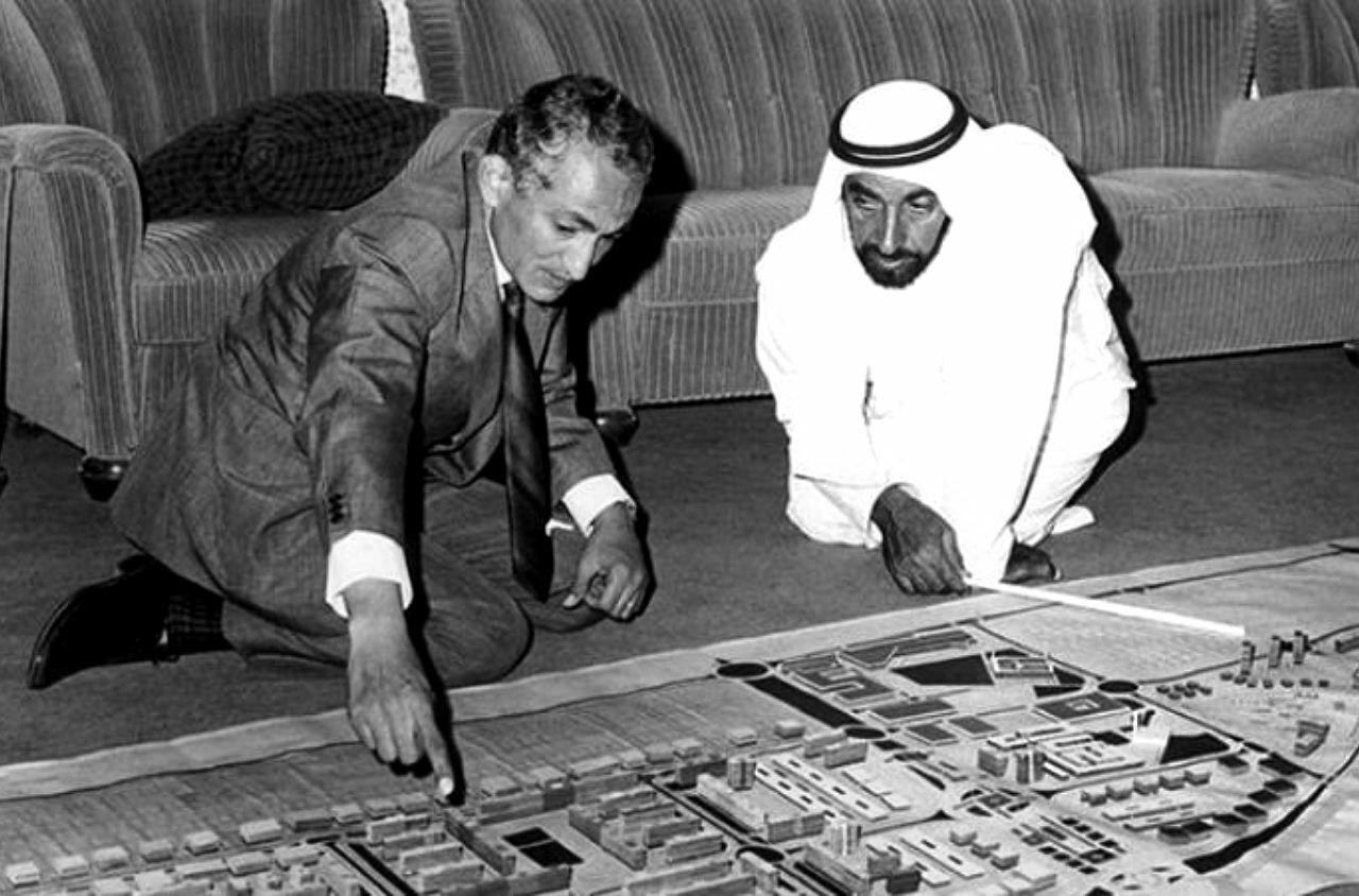 ابوظبی در سال ۱۹۷۵ و جادوی توسعه‌اش