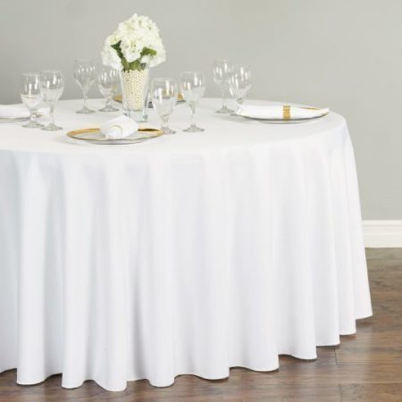 چه مدل رومیزی برای میز گرد مناسب است؟ (بیتوته)