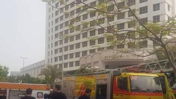 سانحه آتش‌سوزی در برج دیپلمات جزیره کیش
