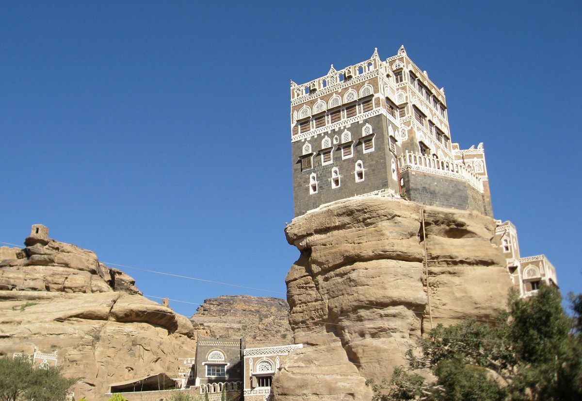 کاخ دار الحجر؛ نمونه‌ای منحصر به فرد از معماری یمنی (عصرایران)