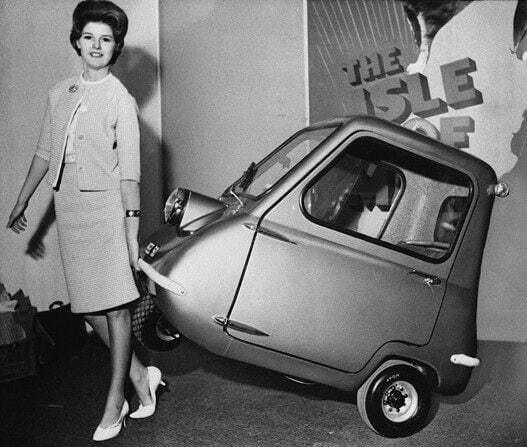 پیل P۵۰۰ که زمانی کوچک‌ترین خودروی جهان بود (یک پزشک)