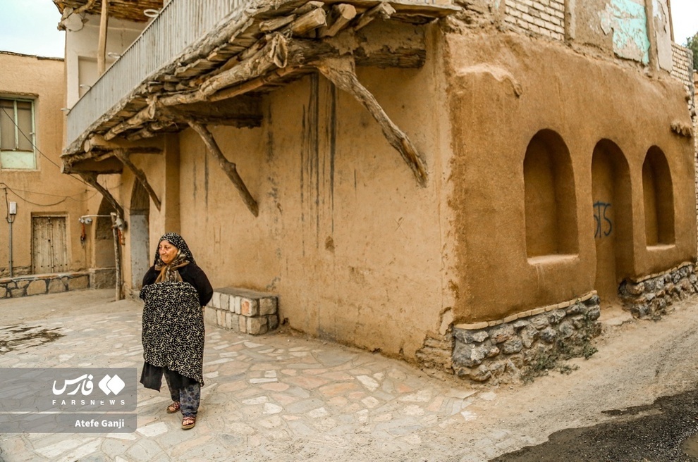 تصاویری از روستای بدون کوچه ایران